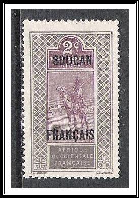 French Sudan #22 Camel & Rider NG