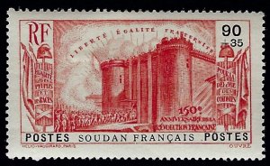 French Sudan SC B4 Mint VF hr...Worth a close look!!