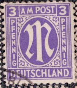 Germany Allied Occupation - 1945 3N2a Used