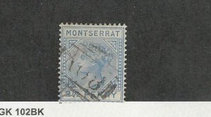 Montserrat, Postage Stamp, #8 Used, 1885, JFZ