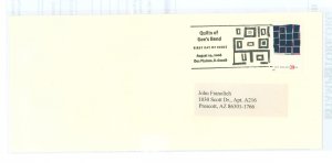 US 4095 2006 Gee's Bend Quilt; typed address uncacheted FDC