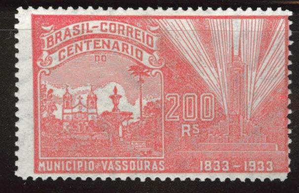 Brazil Scott 375 MH* 1932 city of Vassouras