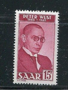 Germany SAAR 1950 MI 290 MH P.Wust CV 16 euro 4328