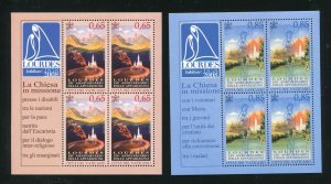 Vatican City 1388-89 Virgin Mary at Lourdes Stamp Sheets MNH 2008