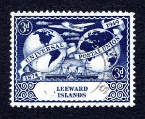 Leeward Islands SC #127  VF, Used, SON cancel, CV $2.40 ... 3450134