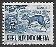 Indonesia # 424 - Malay Chevrotain - MNH.....{GR46}