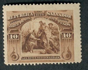 El Salvador #103 Mint Lightly Hinged single