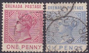 Grenada #21-2 F-VF Used   CV $5.25 (Z2535)