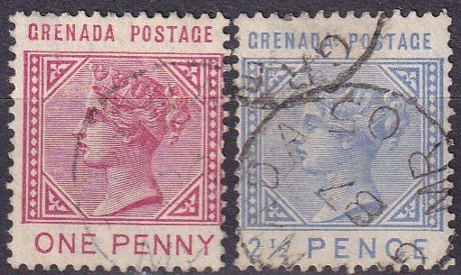 Grenada #21-2 F-VF Used   CV $5.25 (Z2535)