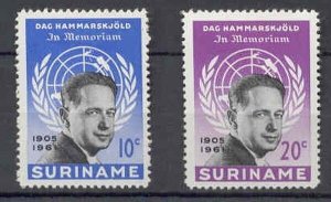 Suriname - 1962 - NVPH 376-77 - MNH - ZO118