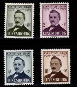 Luxembourg Scott B152-B155 MNH** 1949 set CV $22.50