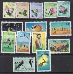 Nauru 91-104 MNH 1973 set (102)(ad5408)