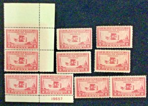 649 Aero Conference Wright’s Brothers Flight 25th Ann  10 MNH  2 c  1928