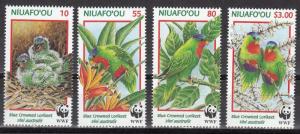 Tonga Niuafo'ou Scott 202-5 Mint NH (Catalog Value $17.25)