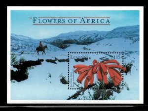 Lesotho 2000 - Flowers / Plants - Souvenir Stamp Sheet - Scott #1240 - MNH