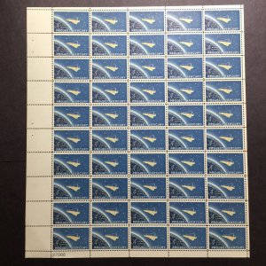 US, 1193, PROJECT MERCURY, FULL SHEET, MINT NH, VINTAGE COLLECTION