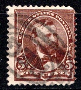 United States Scott # 223, used