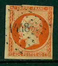FRANCE - Sc. 18a - used, HR, thin, NICE cancel!