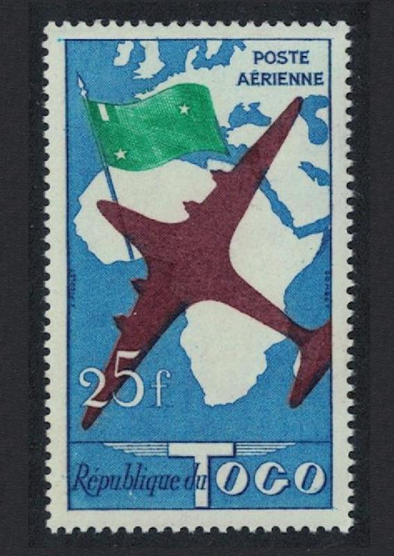 Togo Aircraft inscr 'REPUBLIQUE DU TOGO' 1v SG#231 SC#C26