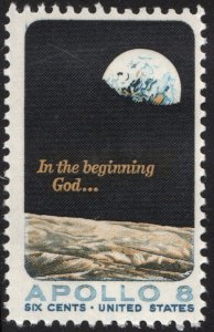 SC#1371 6¢ Apollo 8 Mission Issue (1969) MNH