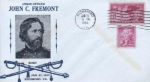 CIVIL WAR G.A.R. OFFICER - JOHN C. FREMONT