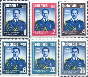 321183 MNH GUATEMALA 1959 PRESIDENTE CARLOS CASTILLO ARMAS