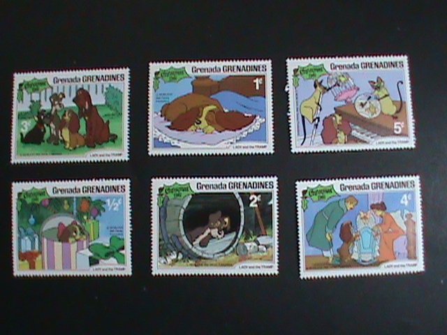 ​DISNEY-GRENADA STAMP-1981 CHRISTMAS -STAMP MNH SET VERY FINE