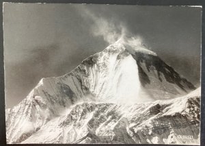 1960 Nepal RPPC Postcard Cover To Switzerland Swiss Mt Everest Expedition B