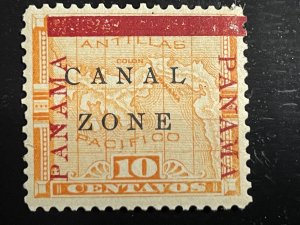 Canal Zone 13a MHR Antique CANAL KSPhilatelics (13aCZ06T)