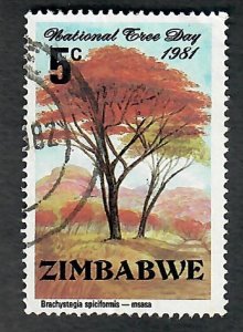 Zimbabwe #442 used single