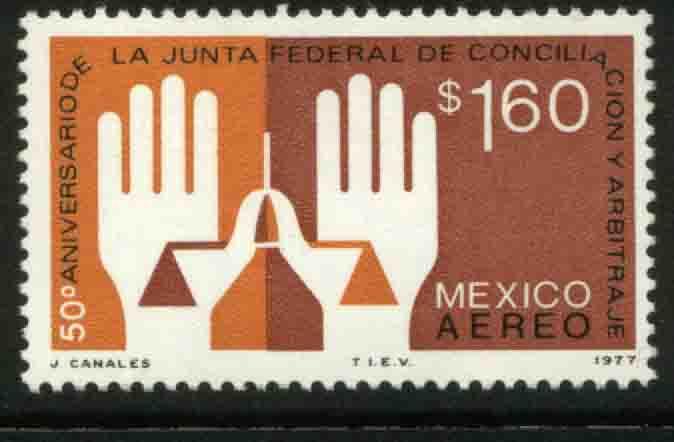 MEXICO C536 50th Anniv. Arbitration and Reconciliation Court