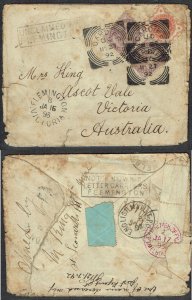 AUSTRALIAN STATES Group of commercial covers (very mixed condition - 41308