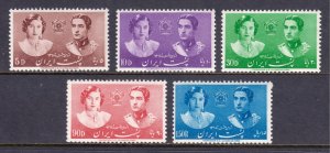 Iran - Scott #871-875 - MNH - SCV $34.50