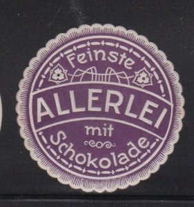 German Advertising Stamp - Allerlei Brand Chocolate - MNH