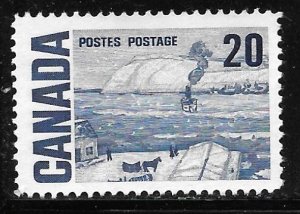 Canada 464: 20c The Ferry, Quebec, MNH, VF