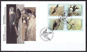 F1879   CANADA   FDC # 1591-1594      Canada Birds - 1