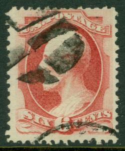 USA : 1870. Scott #137 Used, strong color. Choice stamp. Catalog $500.00.