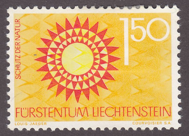 Liechtenstein 409 Nature Preservation 1966