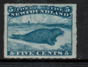 Newfoundland #40 Extra Fine Mint Original Gum Lightly Hinged Gem