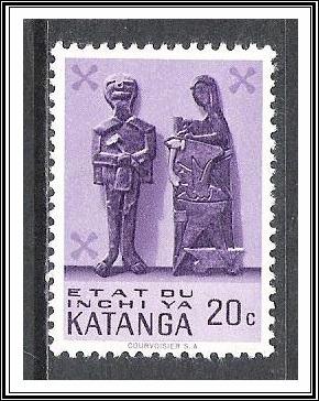 Katanga #53 Wood Carvings MNH