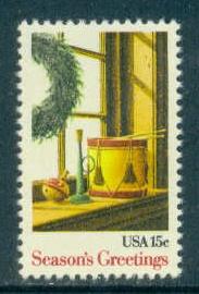 1843 15c Christmas Fine MNH Plt/20 Bot 39326 Pos 1 8 L5401