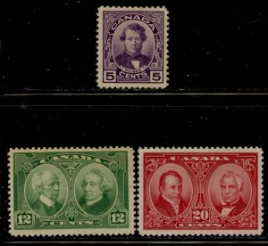 Canada # 146-8, Mint Hinge Remain.