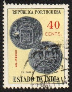 Portuguese India Sc #602 Used