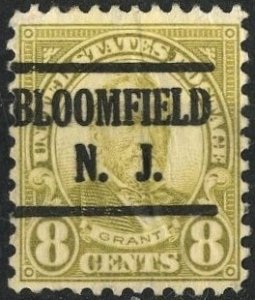 United States - SC #560 - USED PRECANCEL BLOOMFIELD, N.J. - 1923 - US121