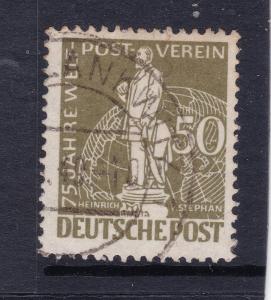 West Germany the 1949 UPU 50pf used