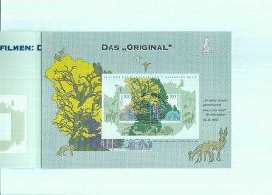 PROTECTION OF THE GERMAN FOREST STAMP SHEET BOOKLET 1997