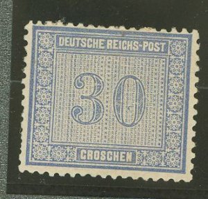 Germany #13 Unused Single