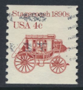 USA   Sc# 2228  perf 10  Stagecoach   see scan & details