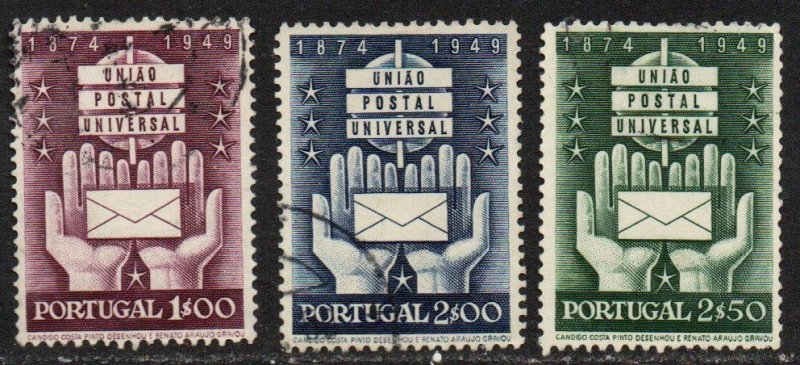 Portugal Sc #713-715 Used