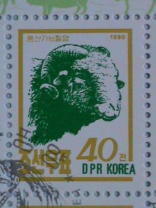 1990 KOREA: FARM ANIMALS MINIATURE SHEET